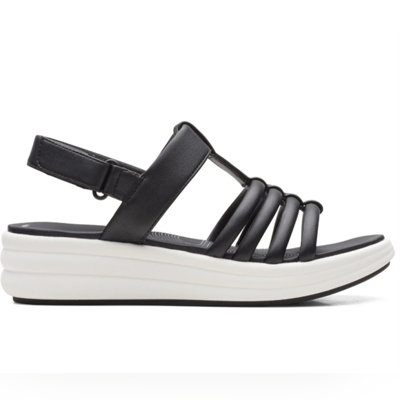 Clarks Cloud Steppers Drift Ease Wedge Sandals. Ladies Size 7 - Picture 10 of 12